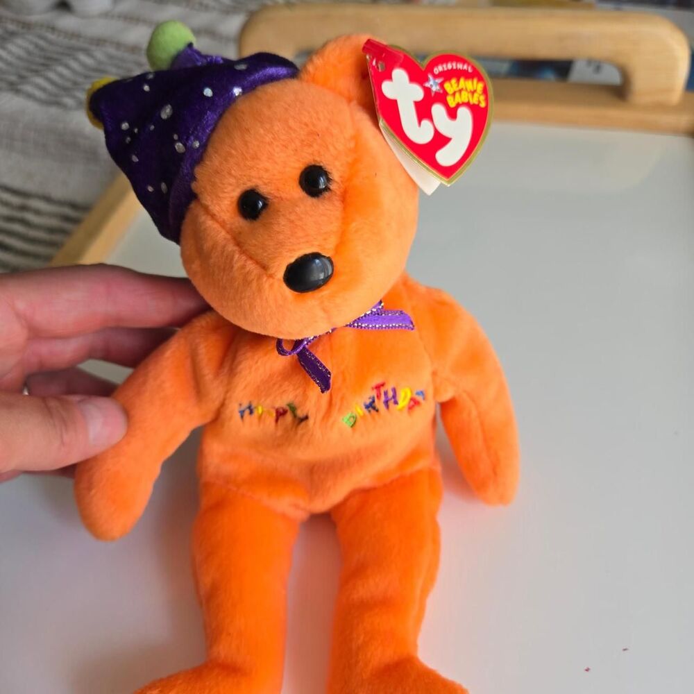 Beanie-babies Orange Stuffed-animals